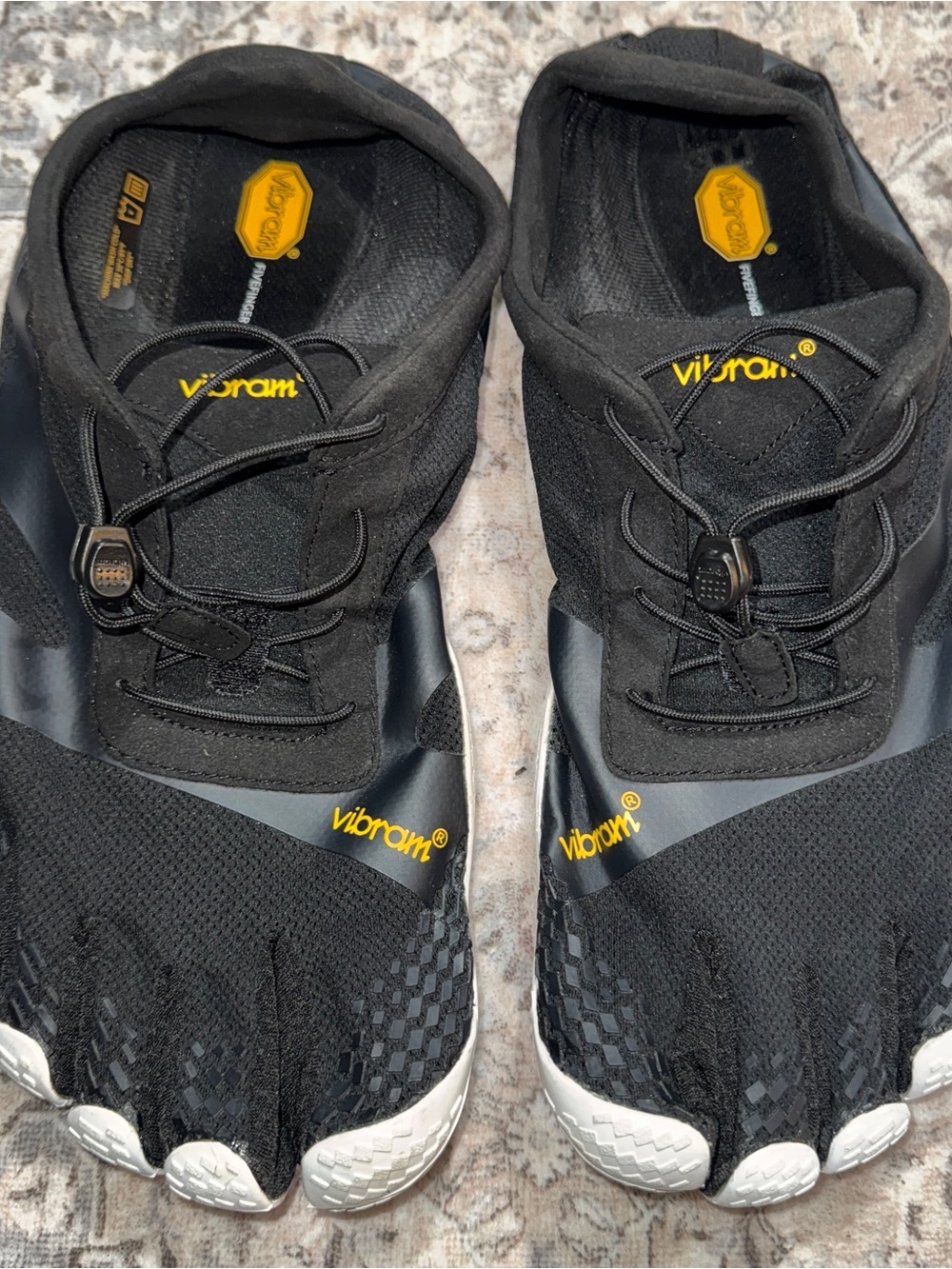 Vibram FiveFingers, KSO EVO, 20M0701 Black/White Size 13-14